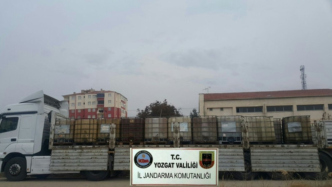 19 bin litre madeni yağ ele geçirildi