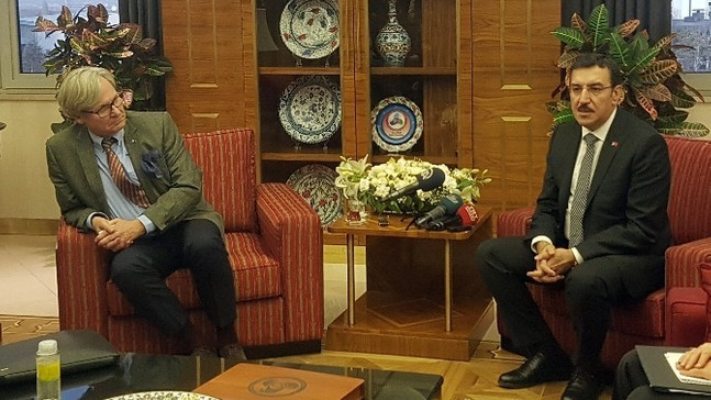 Alman Sanayi ve Ticaret Odasından Bakan Tüfenkci’ye ziyaret
