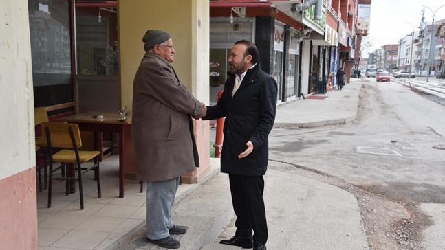 Başkan Doğan, tramvay çalışmalarını denetledi
