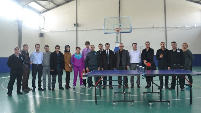 ASP’de personele yönelik masa tenisi şampiyonası düzenlendi
