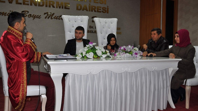 Yozgat’ta 14 Şubat’ta 3 nikah kıyıldı
