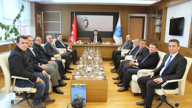 Rektör Karacoşkun’a Ziyaret SÜRÜYOR
