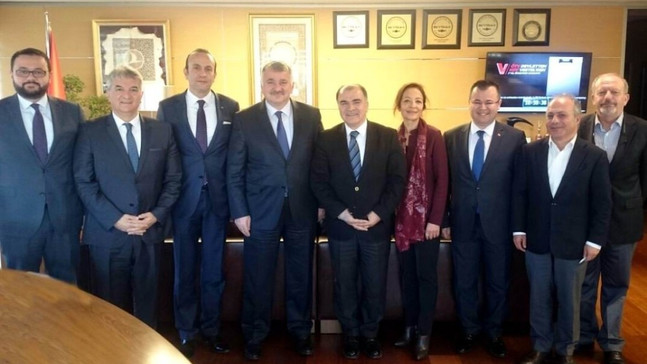 TÜROFED heyetinden THY’ye işbirliği teklifi

