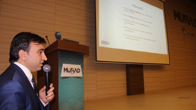 Gaziantep MÜSİAD Muşlu iş adamlarını kabul etti
