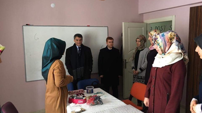 Kaymakam Özkan’dan TADEM’e ziyaret
