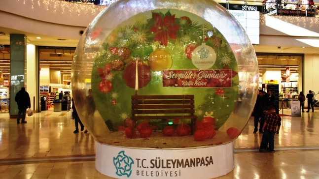 Süleymanpaşa Belediyesinden Sevgililer Günü sürprizleri
