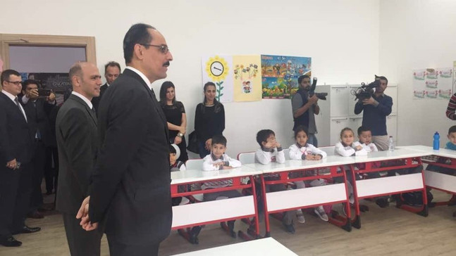 Katar’daki Türk Okulu’nu Cumhurbaşkanlığı Sözcüsü Kalın açtı
