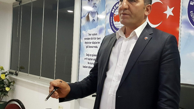 Başkan Deniz’den Eğitim Bir-Sen’in kuruluşunun 25.yıl açıklaması
