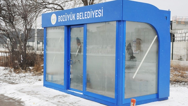 Bozüyük’te 11’inci klimalı durak vatandaşların hizmetinde
