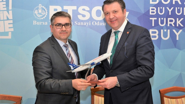 BTSO ile Anadolujet’ten güç birliği
