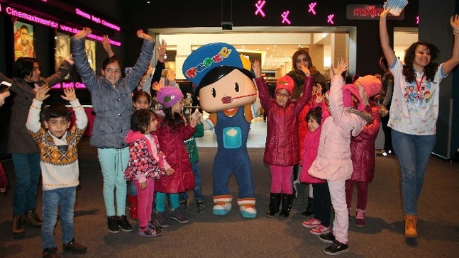 Pepee hayranları Piazza’ya akın etti
