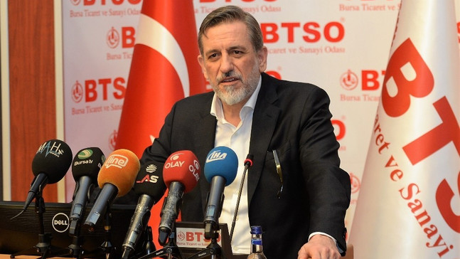 BTSO Yönetim Kurulu Başkanı İbrahim Burkay:
