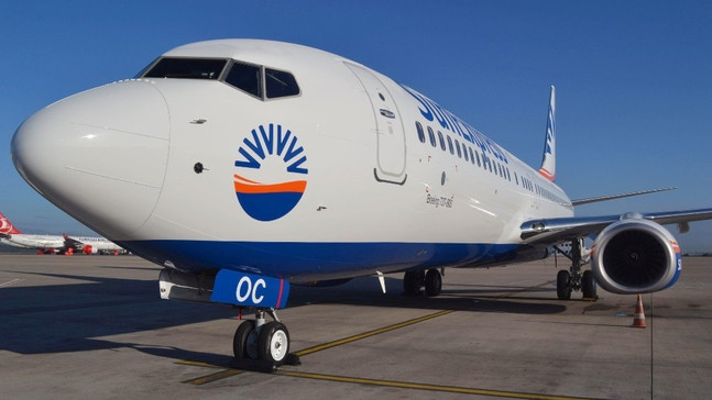 Sunexpress yeni uçağını filosuna kattı
