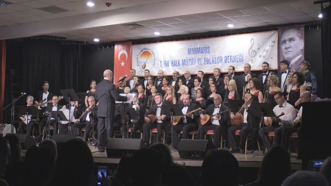Marmaris'te Çanakkale Konseri