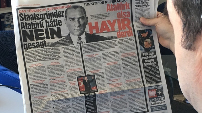 Alman Bild gazetesi yine Türkçe başlık attı: 