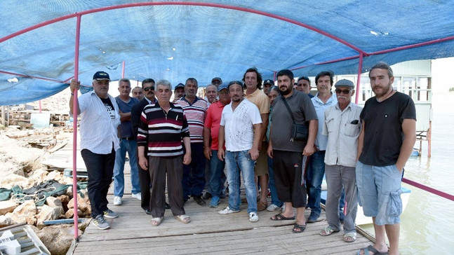 Antalya’da teknecilerden iskele tepkisi