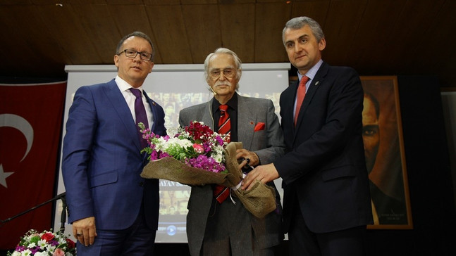 Ünlü aktör öğrencilere Yeşilçam’ı anlattı
