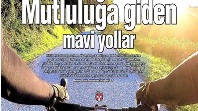 Mutluluğa giden mavi yollar