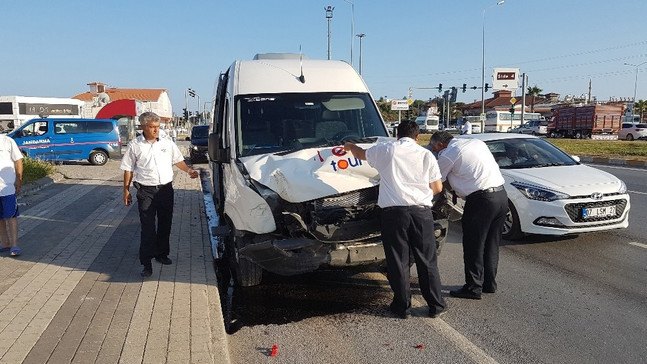 Antalya’da trafik kazası