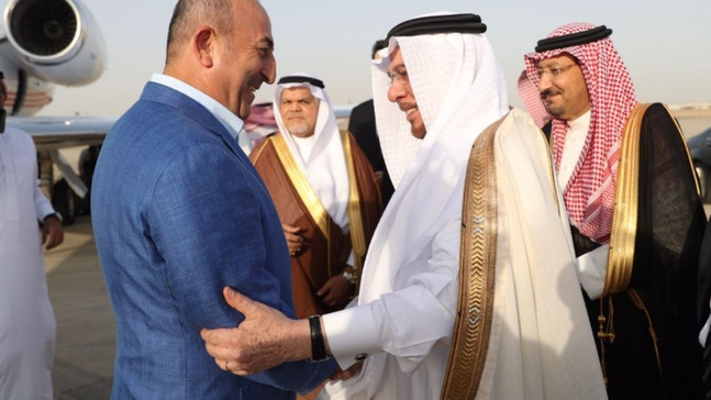 Dışişleri Bakanı Çavuşoğlu Suudi Arabistan’da
