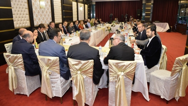 Gümrük ve Ticaret Bakanı Tüfenkci, Ankara’da basın mensuplarıyla iftar yaptı

