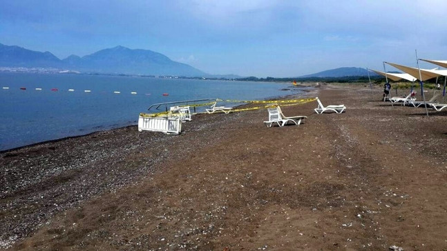 Yaşlı kadın denizde boğuldu