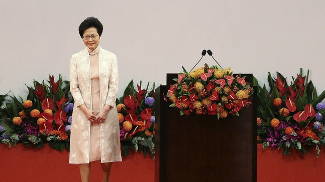 Hong Kong’un yeni lideri Carrie Lam, görevine başladı
