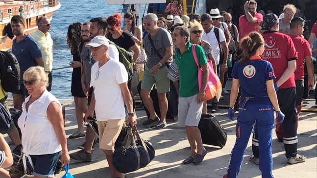 180 kişi daha Kos Adası’ndan Bodrum’a geldi