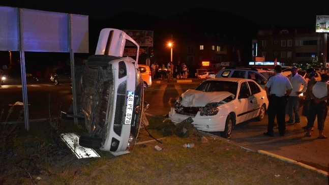 Dalaman’da trafik kazası