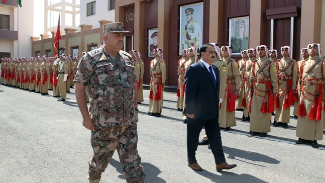 Ürdün Genelkurmay Başkanı, Irak Savunma Bakanını kabul etti
