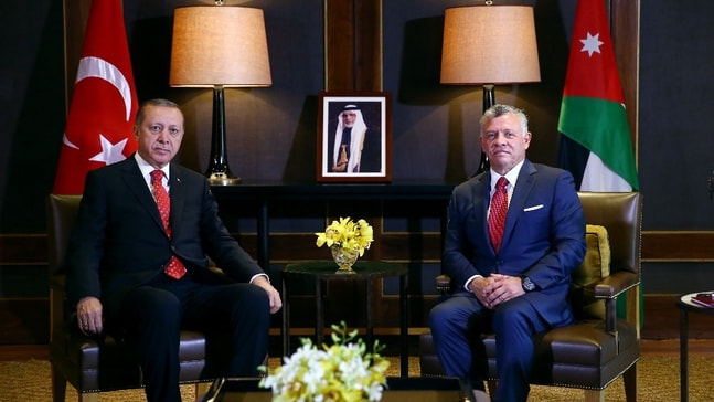 Cumhurbaşkanı Erdoğan Ürdün Kralı 2. Abdullah ile görüştü
