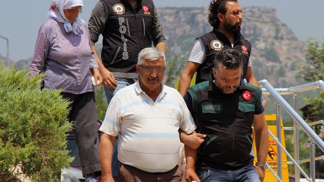 Polisten esrar operasyonu