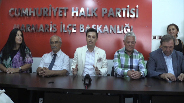 CHP Marmaris İlçe Örgütü bayramlaşma töreni