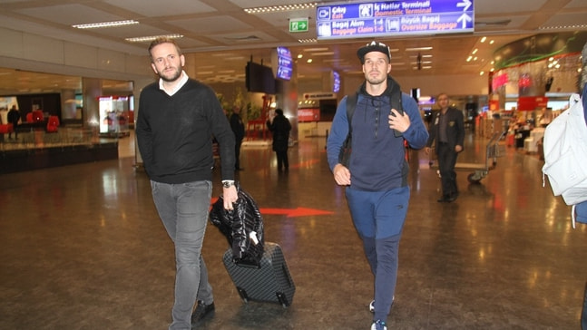 Trabzonspor’un yeni transferi Novak İstanbul’da
