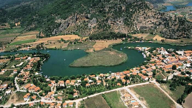 Dalyan su sporları merkezi oluyor