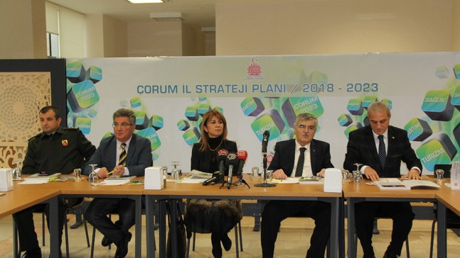 Çorum’un strateji planı tanıtıldı
