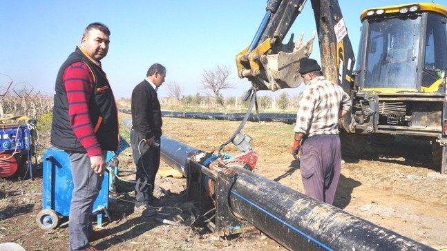 Sarıgöl yeni sezonda kapalı sistem sulama ile tanışacak
