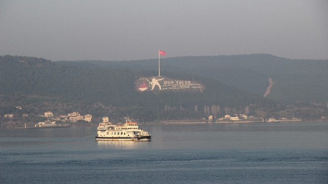 Çanakkale Boğazı sis sebebiyle kapatıldı