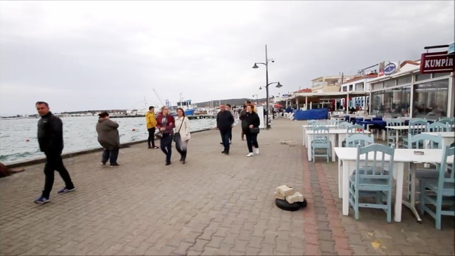 Cunda esnafı  turizm sezonunu dört gözle bekliyor
