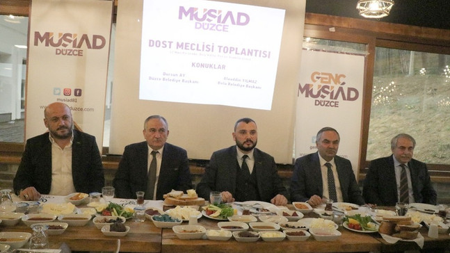 Düzce ve Bolu’lu işadamları bir araya geldi
