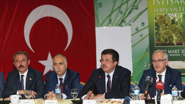 Bakan Zeybekci: “Türkiye dünya kuru üzüm ticaretinin yüzde 25’ini yapıyor”
