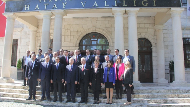 TÜSİAD heyetinden Hatay halkına teşekkür
