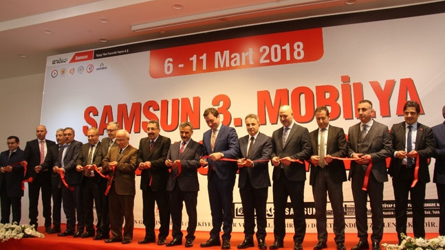 Samsun 3. Mobilya ve Dekorasyon Fuarı açıldı
