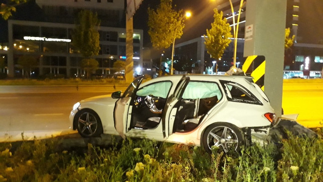 Başkent’te trafik kazası: 2 yaralı
