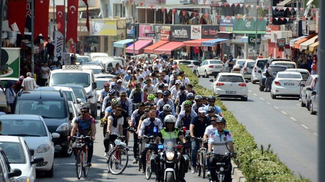 Aliağa’da ‘Ulusal Egemenlik Bisiklet Turu’
