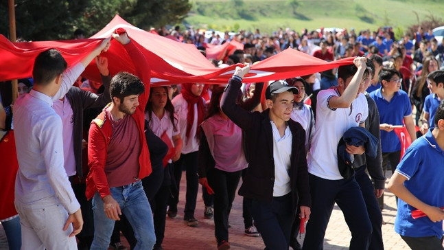 Tokat’ta ’57’inci Alay Çanakkale Vefa Yürüyüşü’
