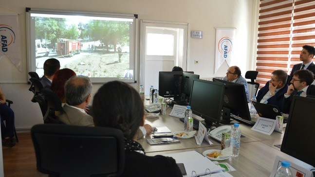 Kırıkkale’de kamu kurumlarından ortak acil durum tatbikatı
