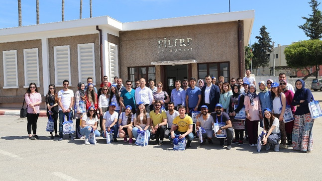 Fırat Üniversitesi öğrencileri MESKİ tesislerini gezdi
