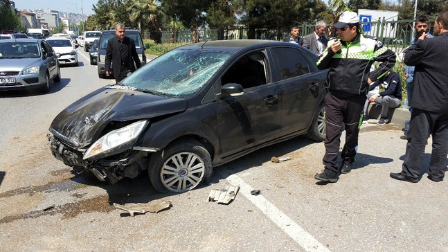 Samsun’da trafik kazası: 2 yaralı
