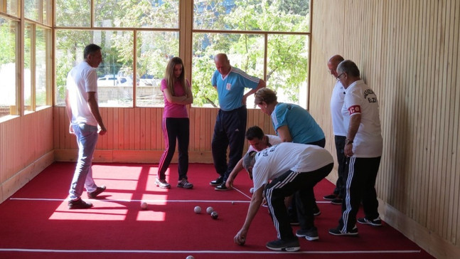 Yetişkin gençlerin bocce turnuvası başladı
